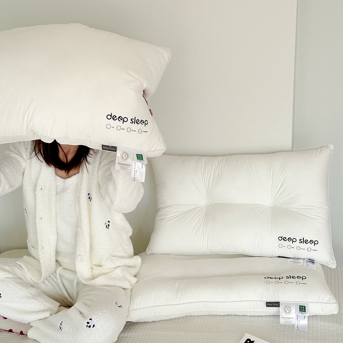 91家纺网 家纺一手货源 找家纺 （总）伟邦枕芯 2024新款全棉酒店三高枕头枕芯