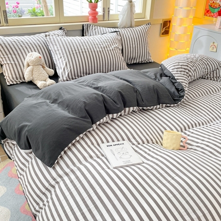 91家纺网 家纺一手货源 找家纺 （总）卡斯诺家纺馆 2025新款A类水洗云朵棉四件套（下载包包含买家秀）