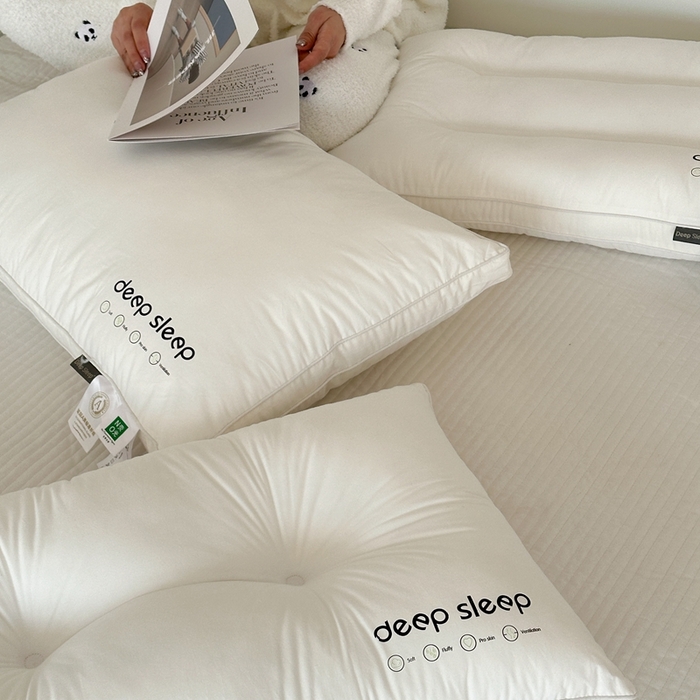 91家纺网 家纺一手货源 找家纺 （总）伟邦枕芯 2024新款全棉酒店三高枕头枕芯