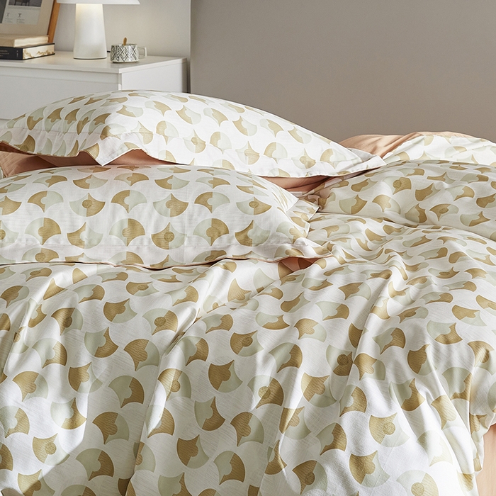 91家纺网 家纺一手货源 找家纺 千朵森 2024新款A类40支长绒棉全棉印花四件套-风格一 爱丽丝