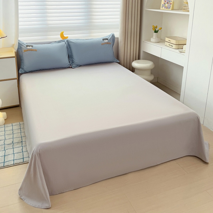 91家纺网 家纺一手货源 找家纺 娜娜 2024新款全棉亲肤舒适毛巾绣卡通系列四件套 汪汪队-深蓝