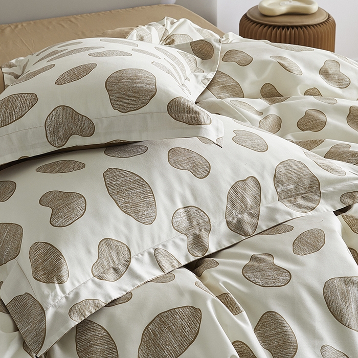 91家纺网 家纺一手货源 找家纺 千朵森 2024新款A类40支长绒棉全棉印花四件套-风格一 光之旅