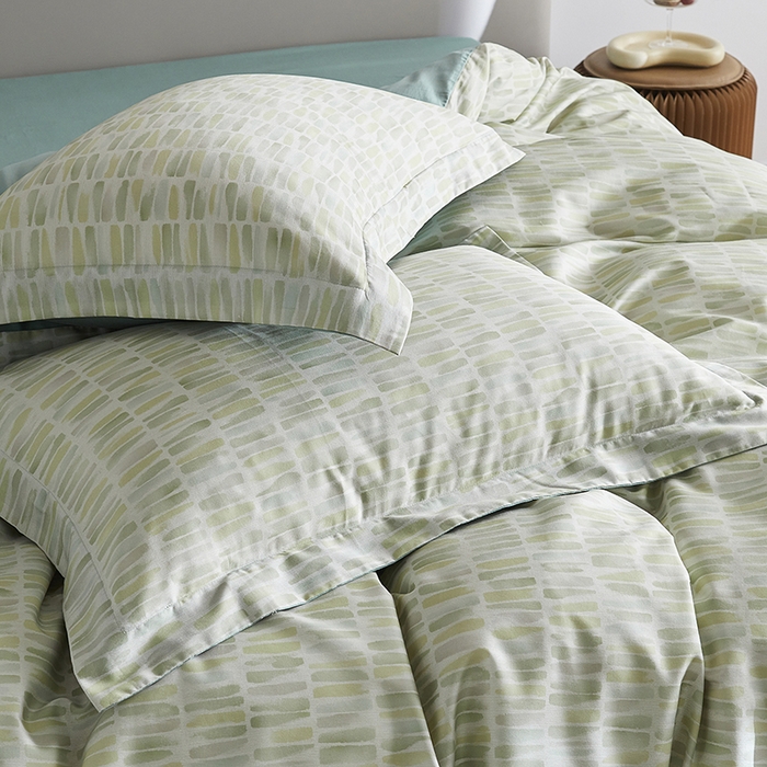 91家纺网 家纺一手货源 找家纺 千朵森 2024新款A类40支长绒棉全棉印花四件套-风格一 霓裳