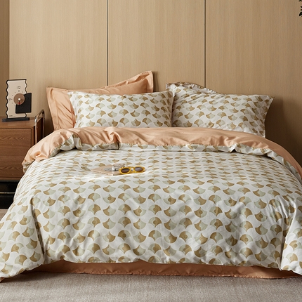 千朵森 2024新款A类40支长绒棉全棉印花四件套（风格二） 爱丽丝