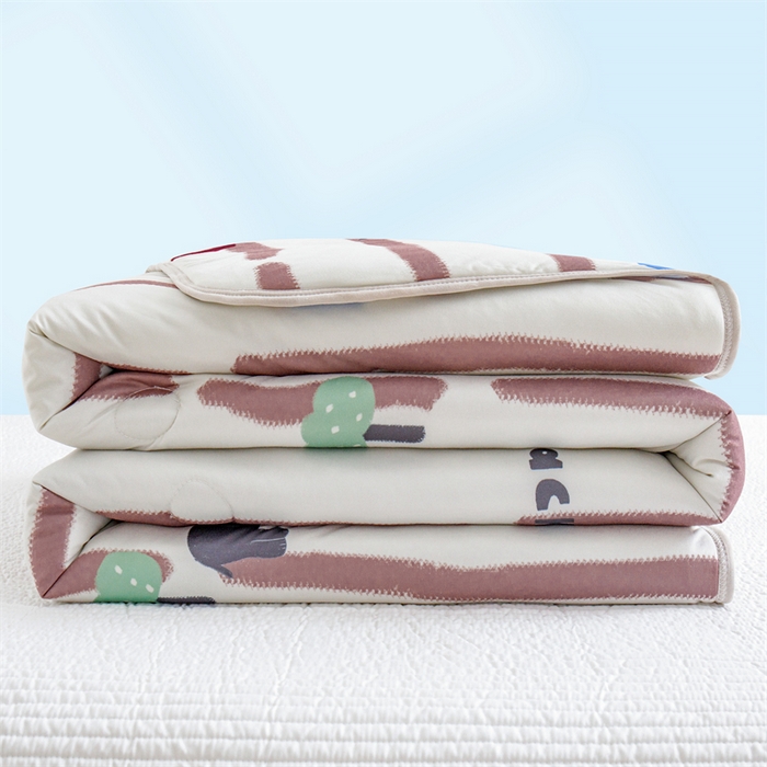 91家纺网 家纺一手货源 找家纺 米米儿家纺 2024新款A类针织棉夏被夏凉被被子被芯 哥特野像