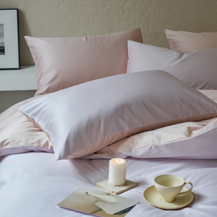 91家纺网 家纺一手货源 找家纺 鹿班家居 2024新款100S长绒棉双拼套件 标准会员-10 奶芋紫