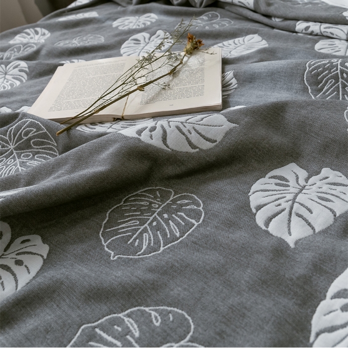 91家纺网 家纺一手货源 找家纺 （总）朴尔 2024经典六层纱布全棉毛巾被系列