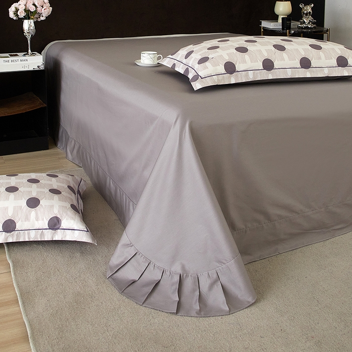 91家纺网 家纺一手货源 找家纺 沐白 2024新款全棉全棉13376全活性印花黄金棉系列四件套 玛吉拉