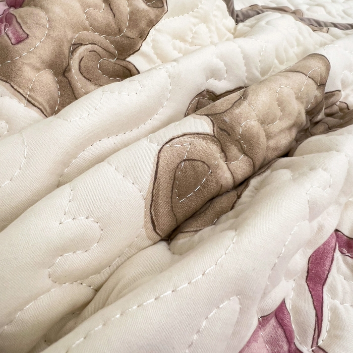 91家纺网 家纺一手货源 找家纺 纽缦家纺 水洗双层纱加厚加棉床笠-床垫保护套 童话小熊