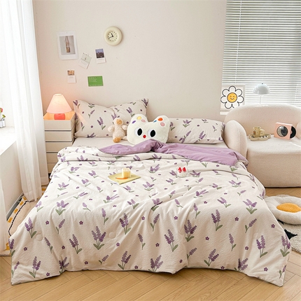 91家纺网 家纺一手货源 找家纺 （总）兄弟坊 2024新款泡泡纱印花夏被