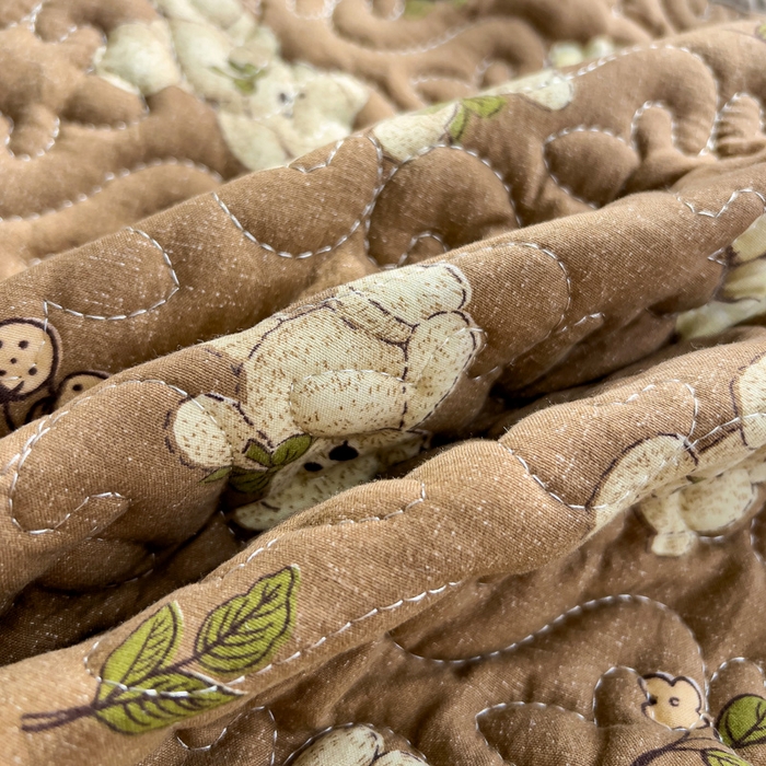 91家纺网 家纺一手货源 找家纺 纽缦家纺 水洗双层纱加厚加棉床笠-床垫保护套 捉迷藏