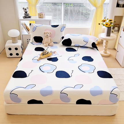 91家纺网 家纺一手货源 找家纺 （总）锦罗绣 2024新款13372全棉印花单品床笠