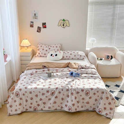 91家纺网 家纺一手货源 找家纺 （总）兄弟坊 2024新款泡泡纱印花夏被