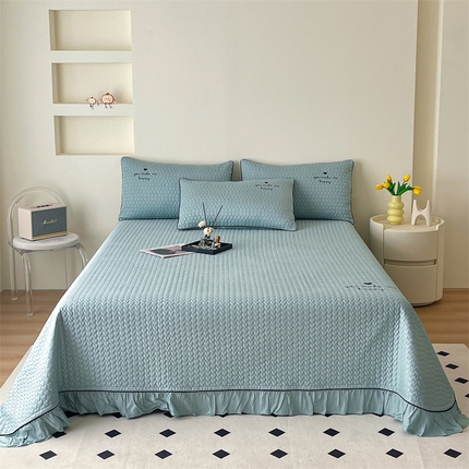 91家纺网 家纺一手货源 找家纺 （总）OL家纺2024新款天丝夏被床盖三件套-爱恋