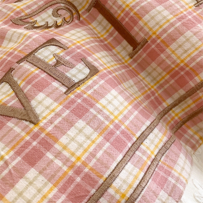 91家纺网 家纺一手货源 找家纺 换种生活 2024新款法式小香风全棉夏被四件套 兰图-粉