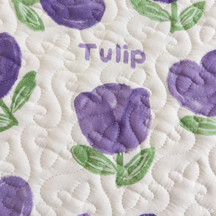 91家纺网 家纺一手货源 找家纺 纽缦家纺 水洗双层纱加厚加棉床笠-床垫保护套 南岛小镇