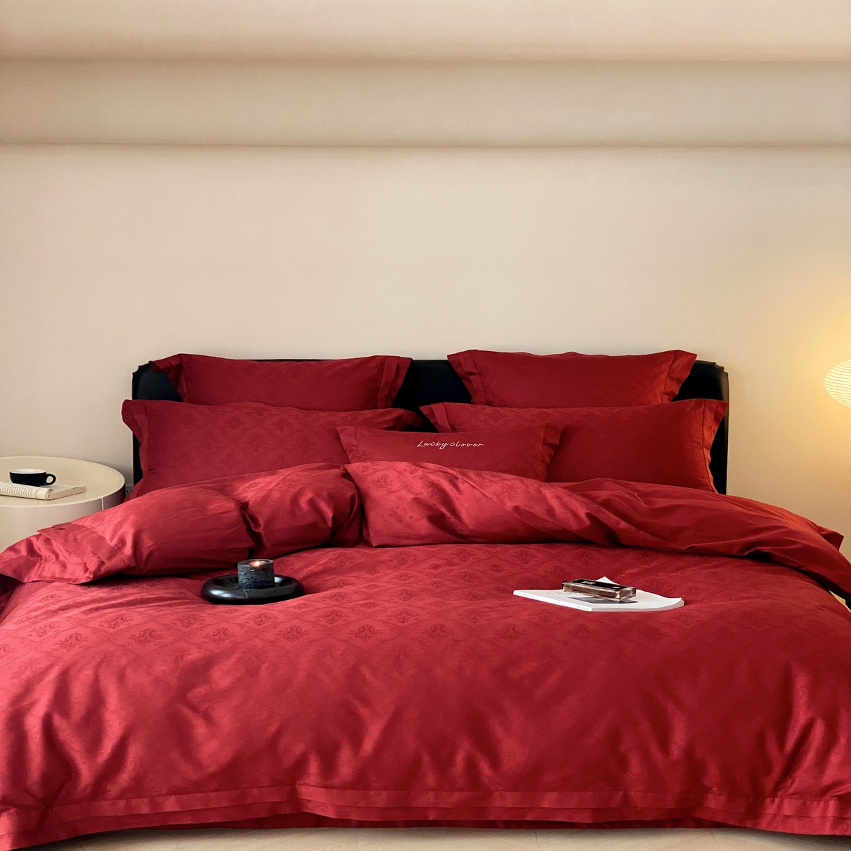 91家纺网 家纺一手货源 找家纺 优然居家纺2024新款纯棉提花双边工艺四件套-西雅图