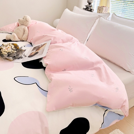 91家纺网 家纺一手货源 找家纺 锦罗绣 2024新款13372全棉印花单品被套 悦见