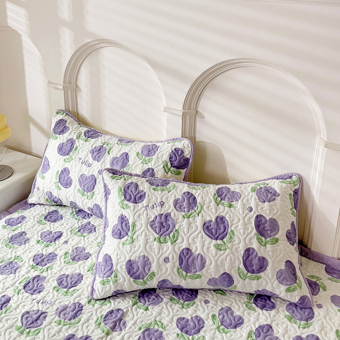 91家纺网 家纺一手货源 找家纺 纽缦家纺  水洗双层纱加厚加棉床垫 南岛小镇