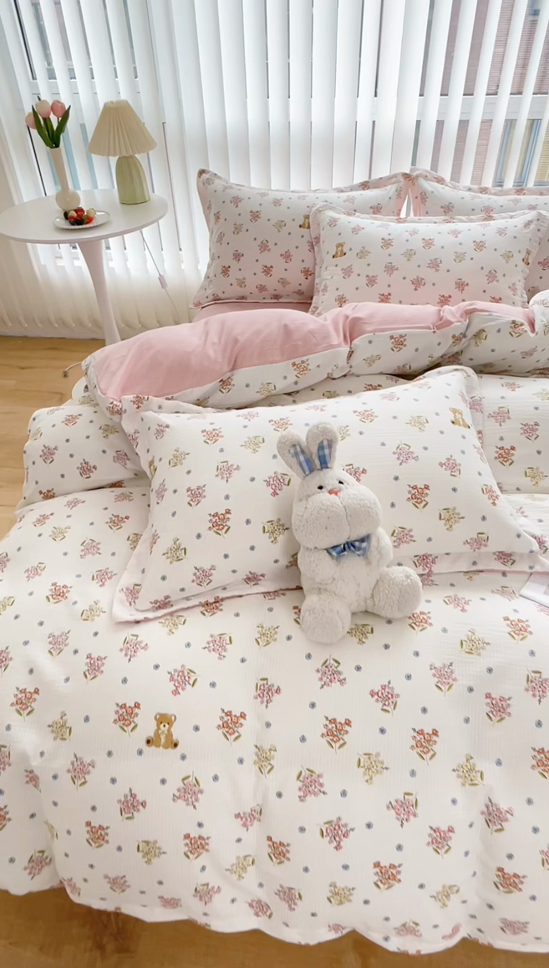 91家纺网 家纺一手货源 找家纺 可思家纺 2024新款直播爆款泡泡棉四件套现货供应 秘境乐园