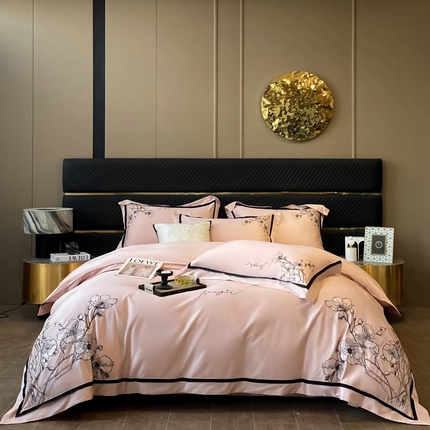 91家纺网 家纺一手货源 找家纺 （总）玖玖爱2024新品180支新疆长绒棉爱尔兰系列四件套