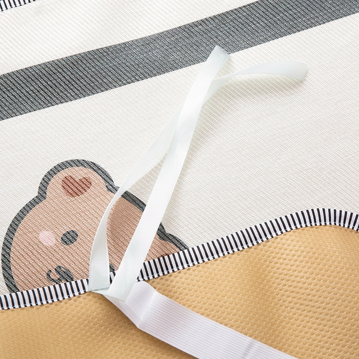 91家纺网 家纺一手货源 找家纺 宅部落 2024新款学生宿舍大版冰丝席 熊宝宝