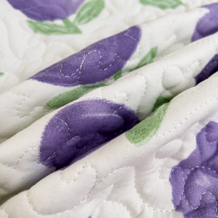 91家纺网 家纺一手货源 找家纺 纽缦家纺 水洗双层纱加厚加棉床笠-床垫保护套 南岛小镇