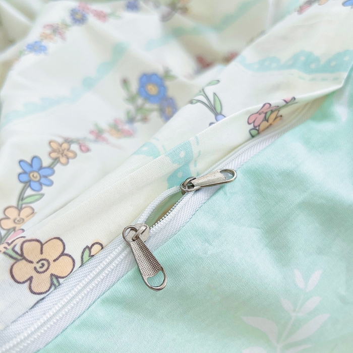 91家纺网 家纺一手货源 找家纺 锦罗绣 2024新款13372全棉印花单品被套 繁花