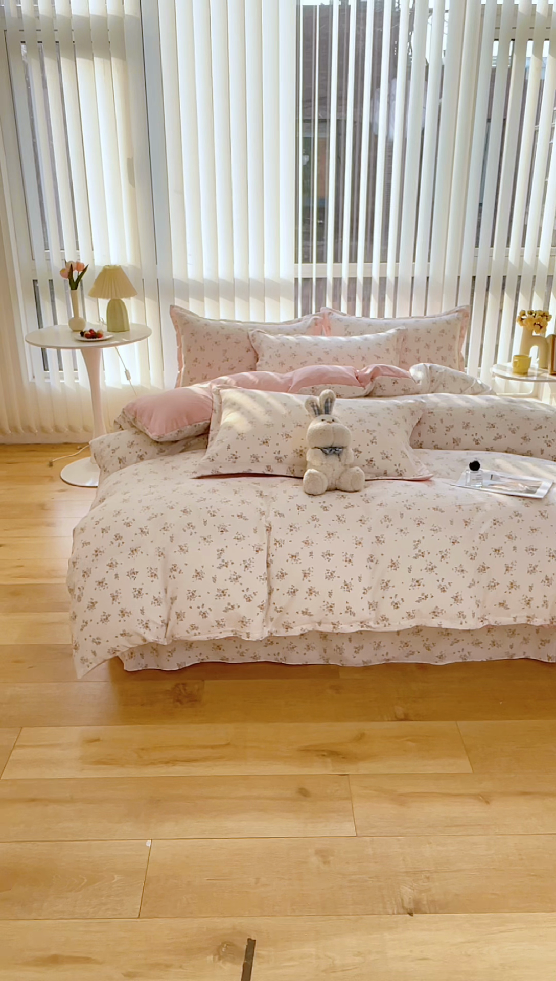 91家纺网 家纺一手货源 找家纺 可思家纺 2024新款直播爆款泡泡棉四件套现货供应 爱丽丝