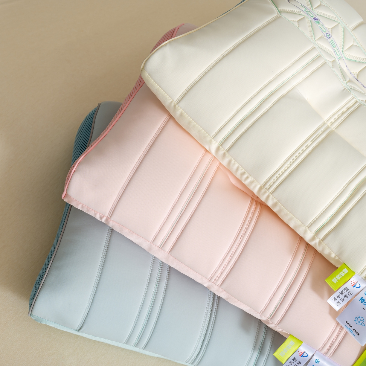 91家纺网 家纺一手货源 找家纺 （总）帝诺妮枕芯坊 2024新款果冻冰丝枕