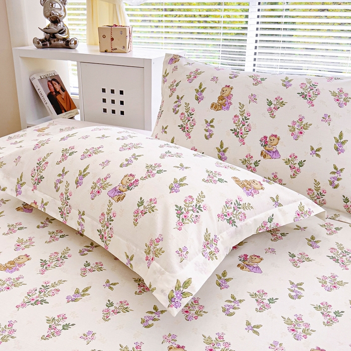 91家纺网 家纺一手货源 找家纺 锦罗绣 2024新款13372全棉印花单品床单 梦境