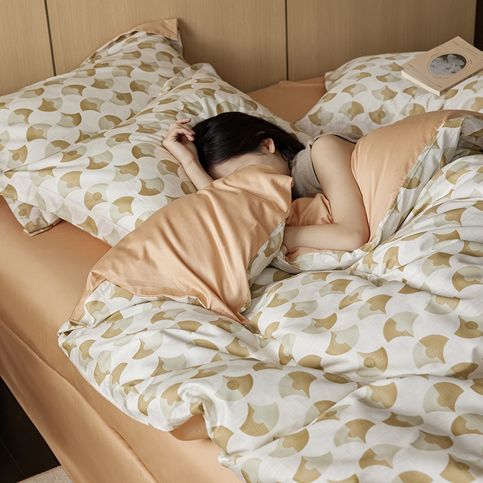 91家纺网 家纺一手货源 找家纺 （总）千朵森 2024新款A类40支长绒棉全棉印花四件套（风格二）