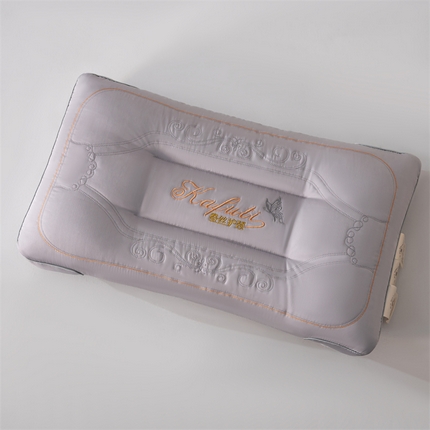 帝诺妮枕芯坊 2024新款蚕丝护颈枕 灰色