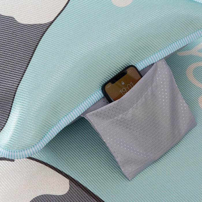 91家纺网 家纺一手货源 找家纺 宅部落 2024新款学生宿舍大版冰丝席 爱心喵爪