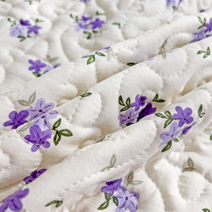 91家纺网 家纺一手货源 找家纺 纽缦家纺 水洗双层纱加厚加棉床笠-床垫保护套 撞进晚风