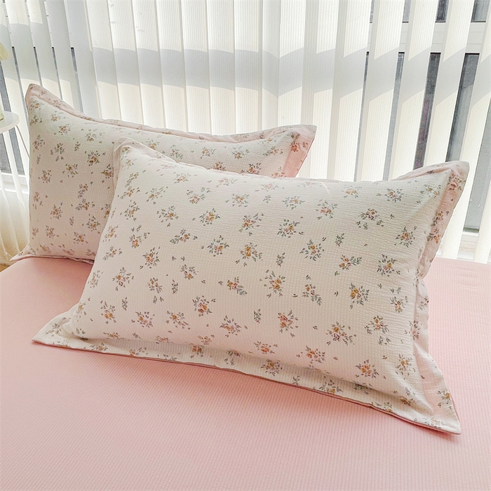 91家纺网 家纺一手货源 找家纺 可思家纺 2024新款直播爆款泡泡棉四件套现货供应 爱丽丝