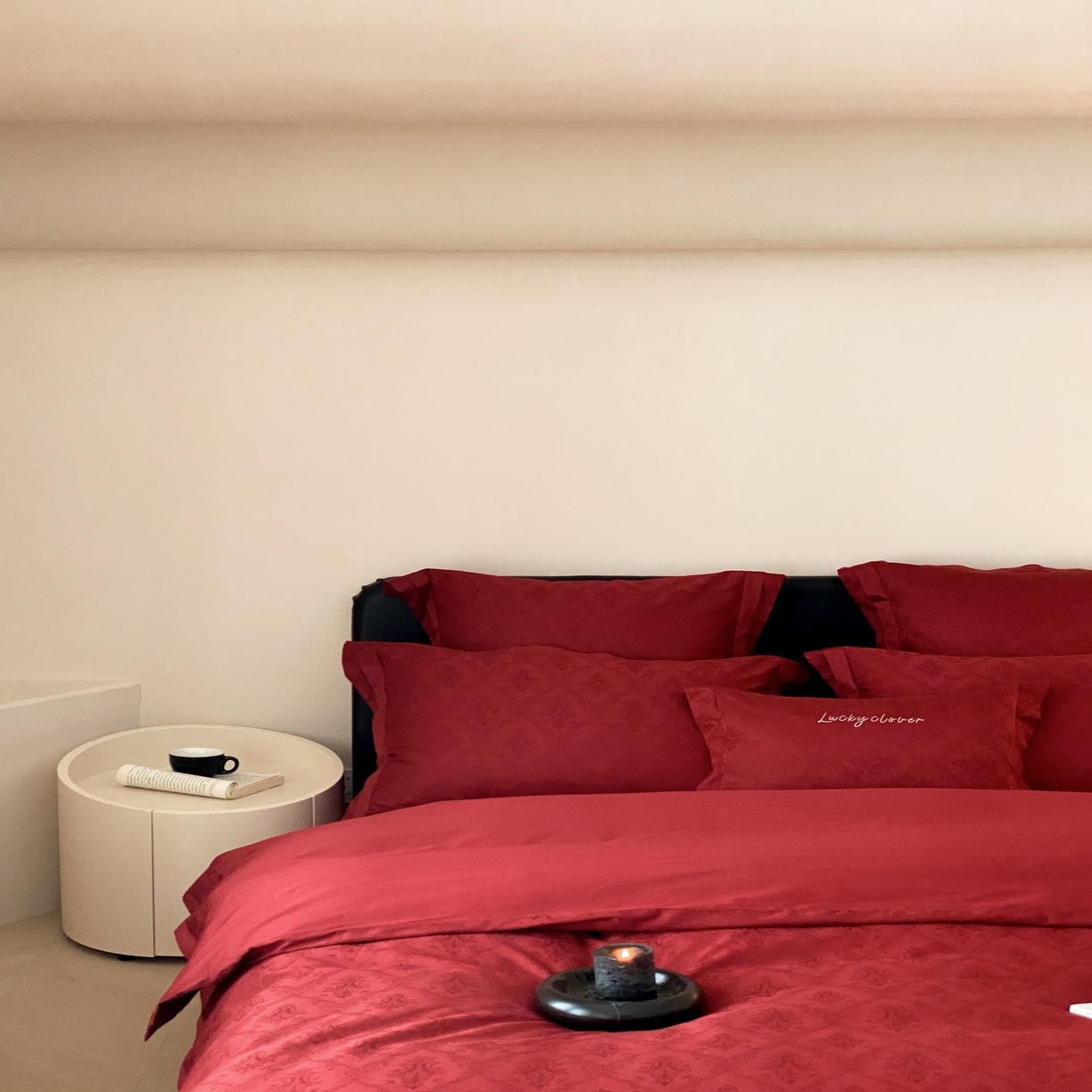 91家纺网 家纺一手货源 找家纺 优然居家纺2024新款纯棉提花双边工艺四件套-西雅图