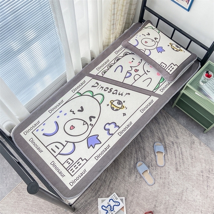 宅部落 2024新款学生宿舍大版冰丝席 喷火龙