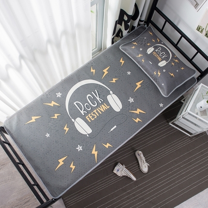 宅部落 2024新款学生宿舍大版冰丝席 音乐达人