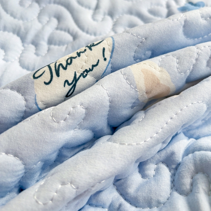 91家纺网 家纺一手货源 找家纺 纽缦家纺 水洗双层纱加厚加棉床笠-床垫保护套 嗨皮兔