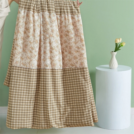 91家纺网 家纺一手货源 找家纺 换种生活 2024新款美式田园风全棉夏被四件套 弗洛伊德