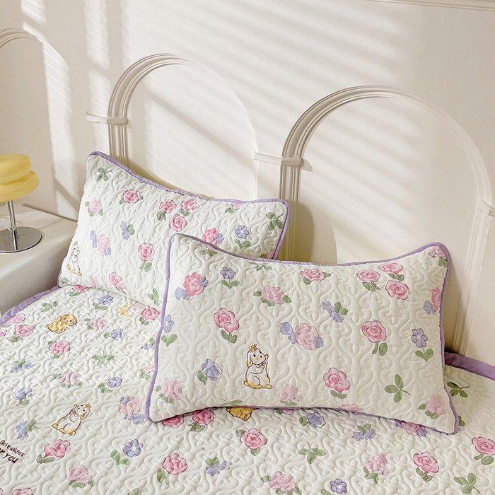 91家纺网 家纺一手货源 找家纺 纽缦家纺  水洗双层纱加厚加棉床垫 半眠日记