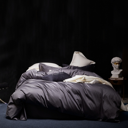 91家纺网 家纺一手货源 找家纺 （总）花时间 2024春夏新品100S全棉单线绣-奢四件套