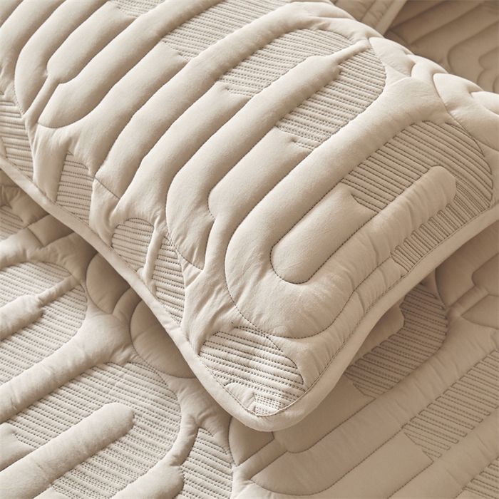 91家纺网 家纺一手货源 找家纺 3C 2024新款miumiu全棉水洗棉床笠 星辰灰