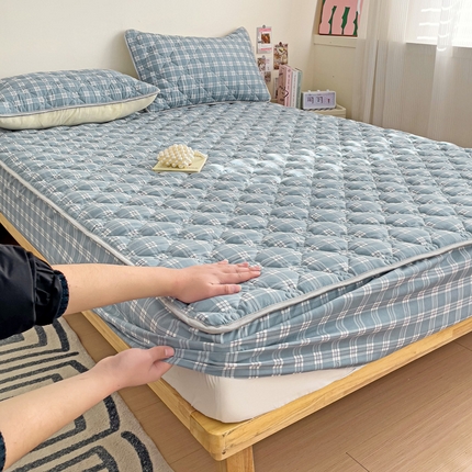 纽缦家纺 2024云朵棉亲肤加厚加棉床笠 赴约