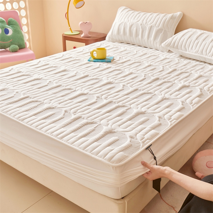 91家纺网 家纺一手货源 找家纺 （总）3C 2024新款miumiu全棉水洗棉床笠