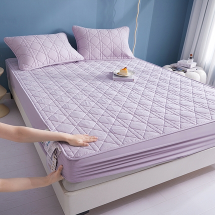 91家纺网 家纺一手货源 找家纺 （总）3C 2024新款全棉水洗棉棉花床笠