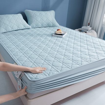 91家纺网 家纺一手货源 找家纺 （总）3C 2024新款全棉水洗棉棉花床笠