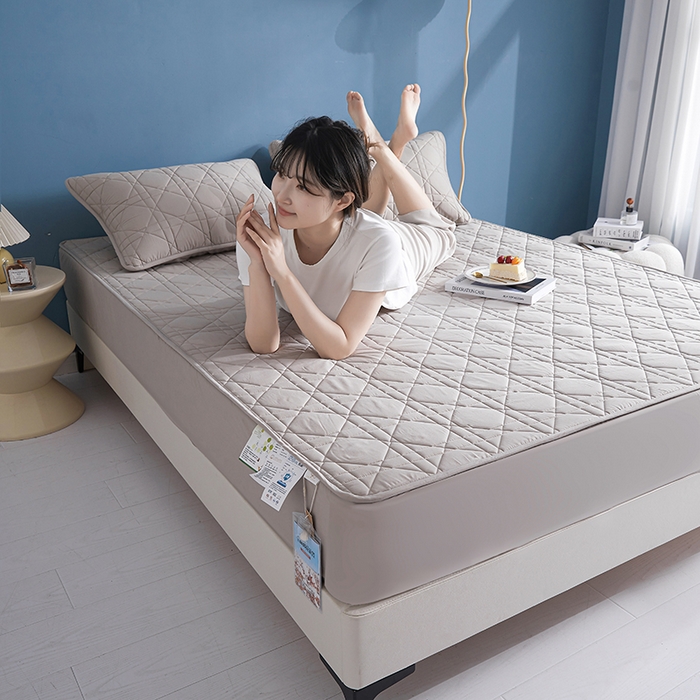 91家纺网 家纺一手货源 找家纺 （总）3C 2024新款全棉水洗棉棉花床笠