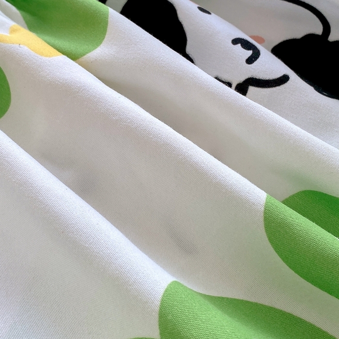 91家纺网 家纺一手货源 找家纺 金丝兔 2025新款植物羊绒磨毛单床笠 幸运狗